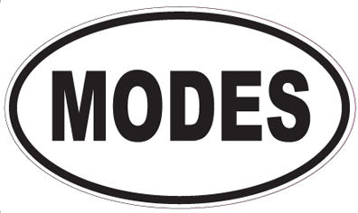 MODES - Oval Magnet