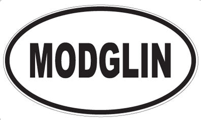 MODGLIN - Oval Sticker