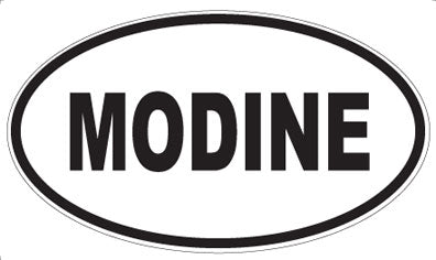MODINE - Oval Sticker