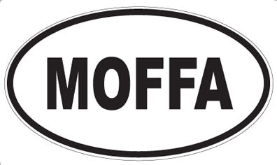 MOFFA - Oval Sticker