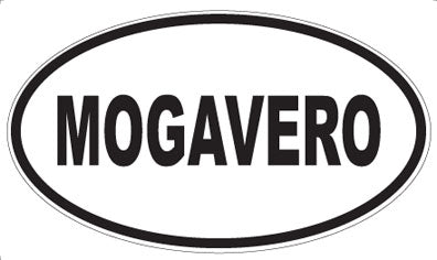 MOGAVERO - Oval Sticker