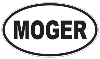 MOGER - Oval Magnet