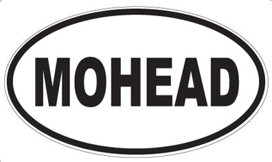 MOHEAD - Oval Sticker