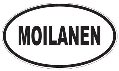MOILANEN - Oval Sticker