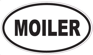 MOILER - Oval Sticker