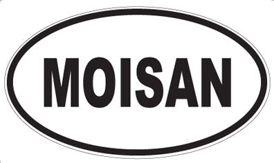 MOISAN - Oval Sticker