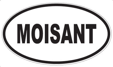 MOISANT - Oval Sticker