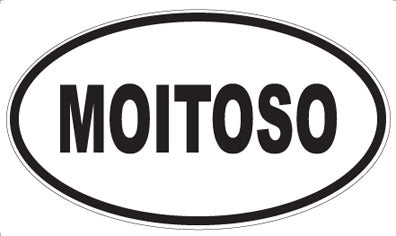 MOITOSO - Oval Sticker