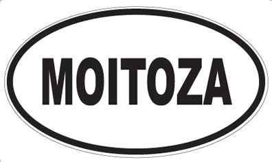 MOITOZA - Oval Sticker