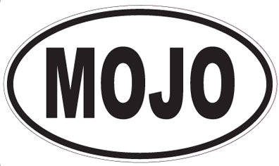 MOJO - Oval Sticker