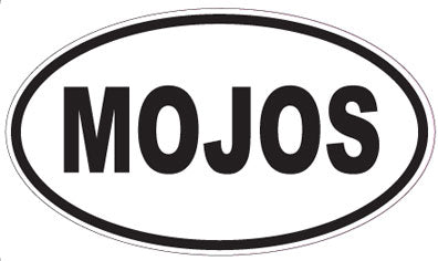 MOJOS - Oval Magnet