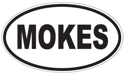 MOKES - Oval Magnet