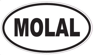 MOLAL - Oval Magnet