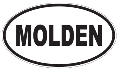 MOLDEN - Oval Sticker