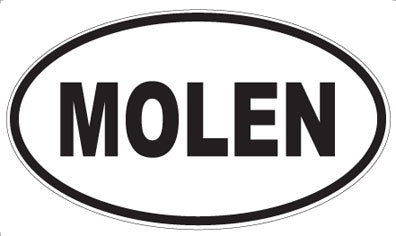 MOLEN - Oval Sticker
