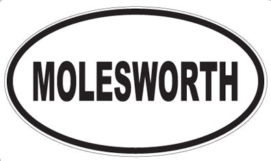 MOLESWORTH - Oval Sticker