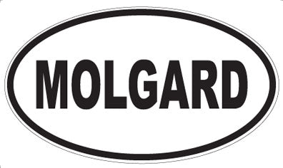 MOLGARD - Oval Sticker