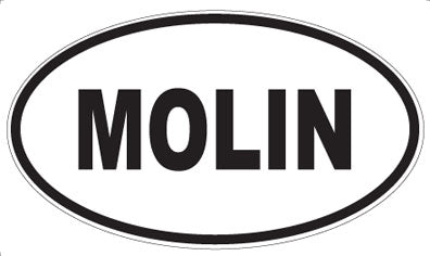 MOLIN - Oval Sticker