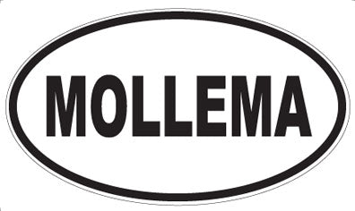 MOLLEMA - Oval Sticker