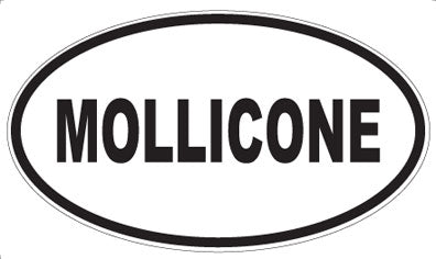 MOLLICONE - Oval Sticker