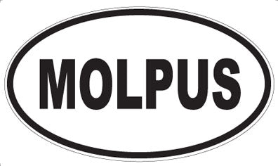 MOLPUS - Oval Sticker