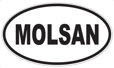MOLSAN - Oval Sticker