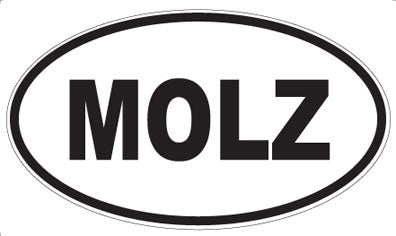 MOLZ - Oval Sticker