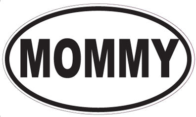 MOMMY - Oval Magnet