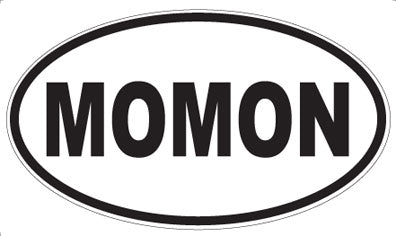 MOMON - Oval Sticker