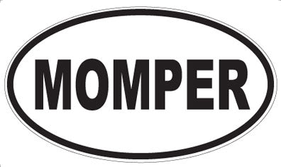 MOMPER - Oval Sticker