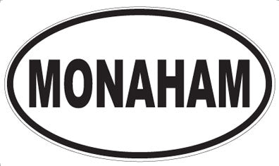 MONAHAM - Oval Magnet