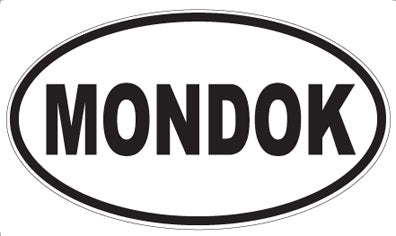 MONDOK - Oval Sticker