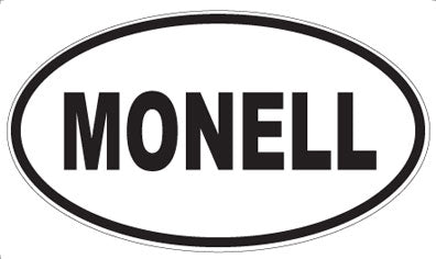 MONELL - Oval Sticker