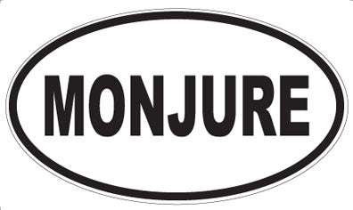 MONJURE - Oval Sticker