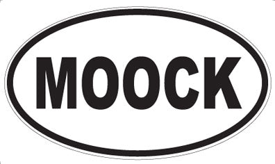 MOOCK - Oval Magnet