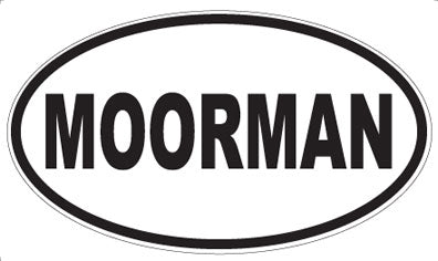 MOORMAN - Oval Sticker