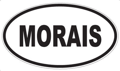MORAIS - Oval Sticker