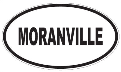 MORANVILLE - Oval Sticker