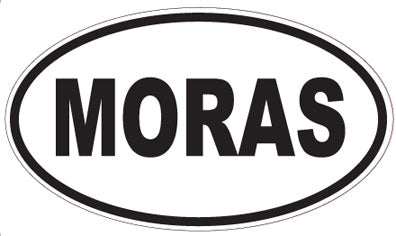 MORAS - Oval Magnet