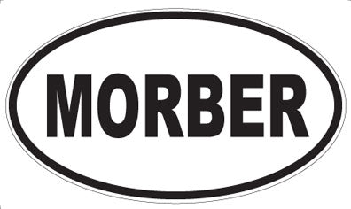 MORBER - Oval Sticker