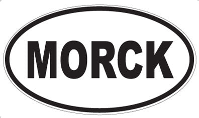 MORCK - Oval Sticker