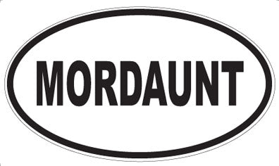 MORDAUNT - Oval Sticker