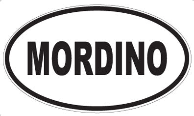 MORDINO - Oval Sticker