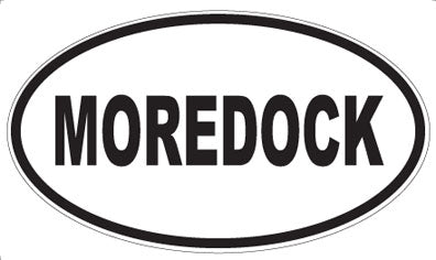MOREDOCK - Oval Sticker