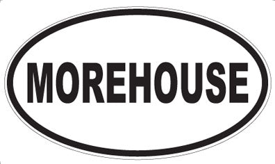 MOREHOUSE - Oval Sticker