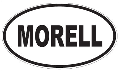 MORELL - Oval Sticker