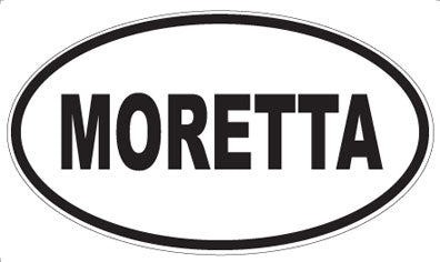 MORETTA - Oval Magnet