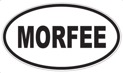 MORFEE - Oval Sticker