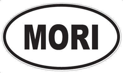 MORI - Oval Sticker