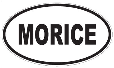 MORICE - Oval Sticker